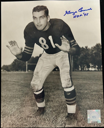 George connor signed hof - signed, "hof